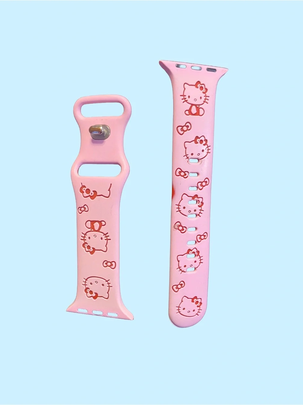 Hello Kitty Silicone Apple Watch Band 🎀⌚